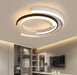Modern Black LED Ceiling Light – Metal & Acrylic Surface-Mounted Fixture - Samanta Factory