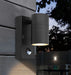  PIR Motion Sensor LED Wall Light – Waterproof Stainless Steel Outdoor Lighting for Garden, Porch, and Villa.