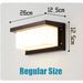 Extra Large LED Outdoor Wall Light – Waterproof IP65 with Radar Motion Sensor, 18W/40W Aluminum Lamp - Samanta Factory
