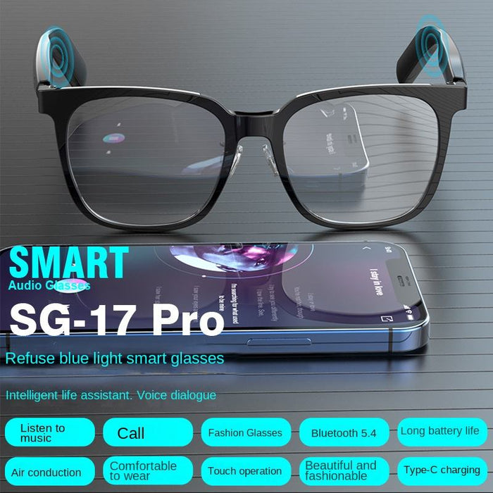 Smart Glasses – Bluetooth Voice Control with Touch Function - Samanta Factory