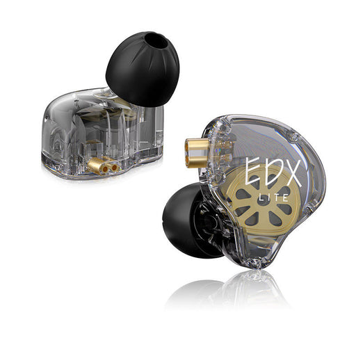 In-ear magnetic coil headphones with LED indicator and IPX5 waterproof design for music and gaming.