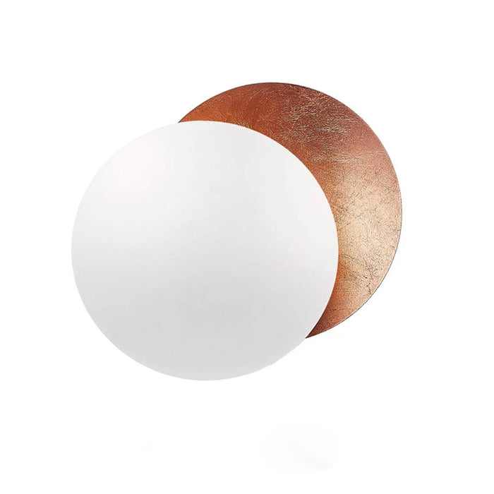 Modern Wall Lamp – Moon Eclipse Design with LED Lighting for Bedroom & Hallways