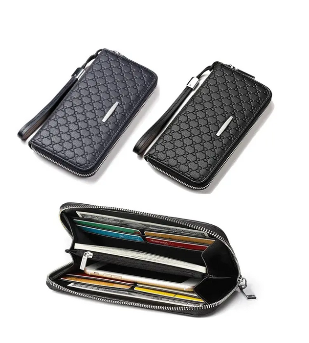 Men’s Laptop Briefcase – Double-Layer Business Shoulder Bag SF