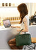 Leather Laptop Briefcase – Stylish Multi-Use Work Bag for Women SF