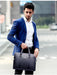 Men’s Laptop Briefcase – Double-Layer Business Shoulder Bag SF