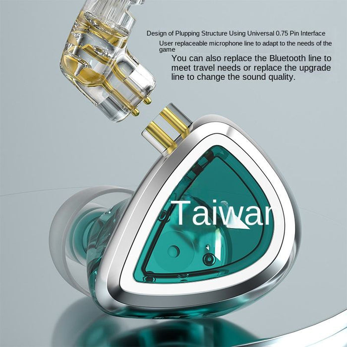 Wireless in-ear headphones with Bluetooth 5.3, IPX4 waterproof rating, and digital battery display