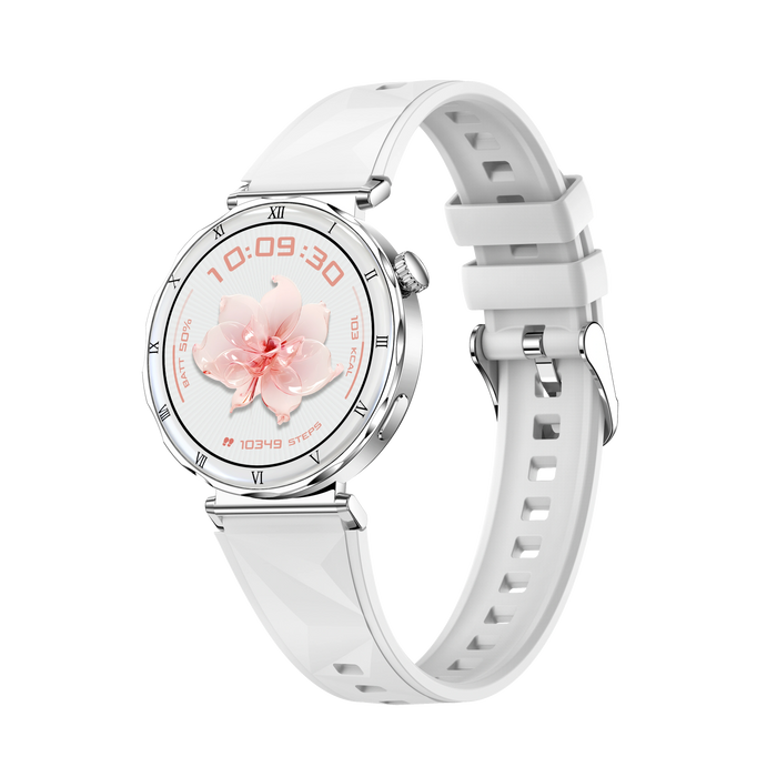 Women's Smart Watch – 1.19-Inch AMOLED Full Touch Screen & Sports Tracker