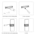 Modern LED Wall Light – 12W/18W, Up & Down Aluminum Lamp with PIR Motion Sensor for Indoor & Outdoor Use. - Samanta Factory
