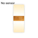 Modern LED Wall Light – 12W/18W, Up & Down Aluminum Lamp with PIR Motion Sensor for Indoor & Outdoor Use. - Samanta Factory