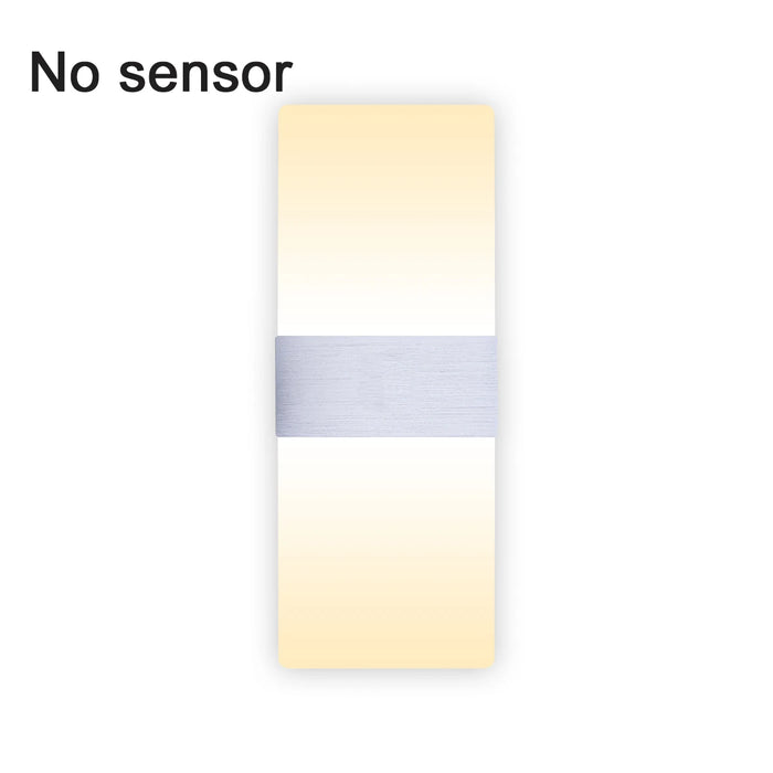 Modern LED Wall Light – 12W/18W, Up & Down Aluminum Lamp with PIR Motion Sensor for Indoor & Outdoor Use. - Samanta Factory