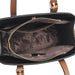 Women’s Leather Handbag – Vintage Casual Tote with Zipper & Hasp Closure - Samanta Factory