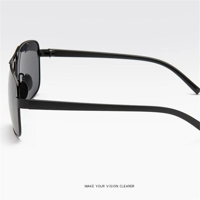 Myopia Reading Glasses for Men – Custom Prescription Alloy Frame with Polarized Lenses