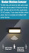 Extra Large LED Outdoor Wall Light – Waterproof IP65 with Radar Motion Sensor, 18W/40W Aluminum Lamp - Samanta Factory