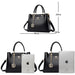 Women’s Shoulder Bag – Soft Leather Tote with Tassel Pendant - Samanta Factory