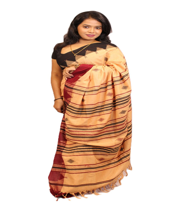 Kotpad Saree – Handwoven Tribal Weave with Natural Aul Tree Dyes