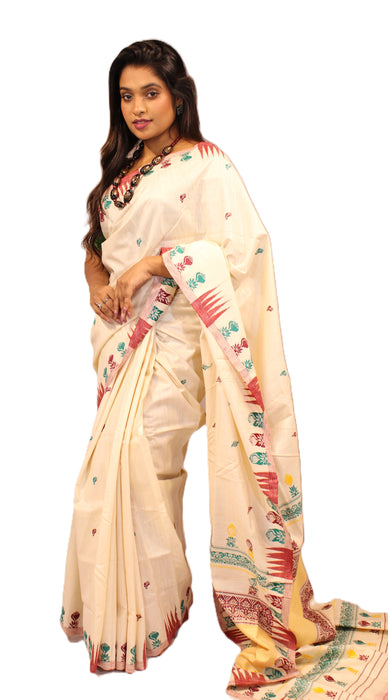 Tussar Silk Saree – Wild Kosa Silk with Natural Golden Sheen & Traditional Handloom Weaves