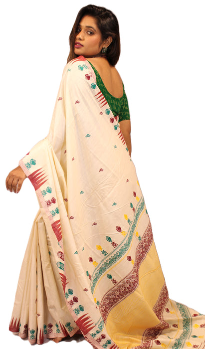 Tussar Silk Saree – Wild Kosa Silk with Natural Golden Sheen & Traditional Handloom Weaves