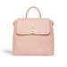 Zuri Nude Vegan Backpack with gold hardware, recycled interiors, and multiway convertible straps

