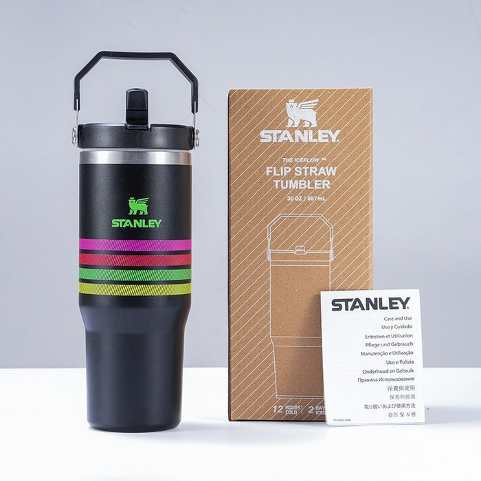 30oz Flip Straw Tumbler | Leakproof Travel Mug- School Holiday Deal