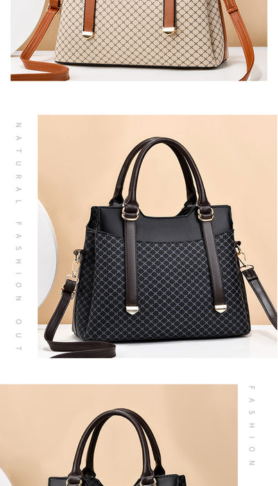 Women’s Luxury Handbag – Large Capacity Shoulder Tote for Travel & Office - Samanta Factory