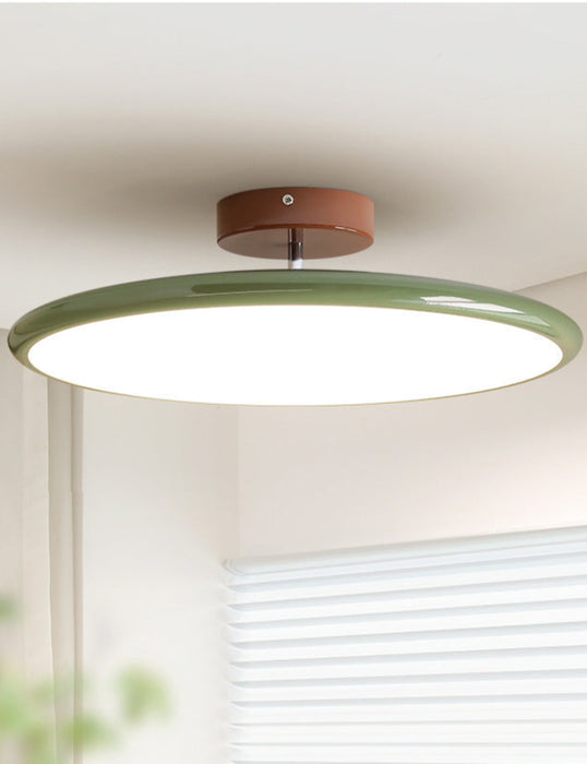 Round LED Ceiling Lamp – Modern Colorful Lighting for Bedrooms & Living Rooms - Samanta Factory