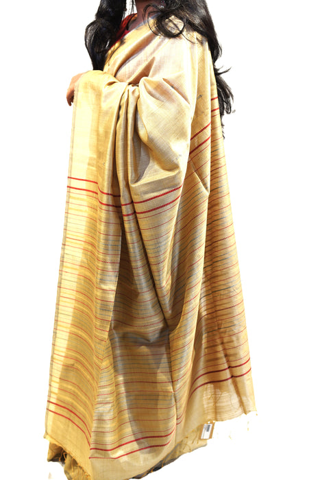 Tussar Silk Sarees – Elegant Wild Silk with Natural Golden Sheen
