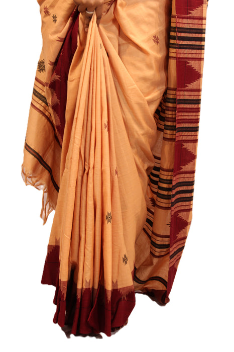 Kotpad Saree – Handwoven Tribal Weave with Natural Aul Tree Dyes