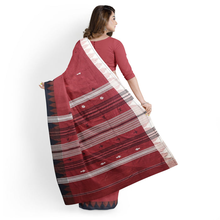 Kotpad Handloom Saree – Eco-Friendly Tribal Motifs in Cotton & Tussar Silk