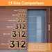 LED House Number Light – Outdoor Waterproof Illuminated Stainless Steel Address Plaque SF