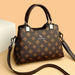 High-Quality PU Leather Handbag for Women – Animal Print Casual Tote, Versatile Fashion Bag - Samanta Factory