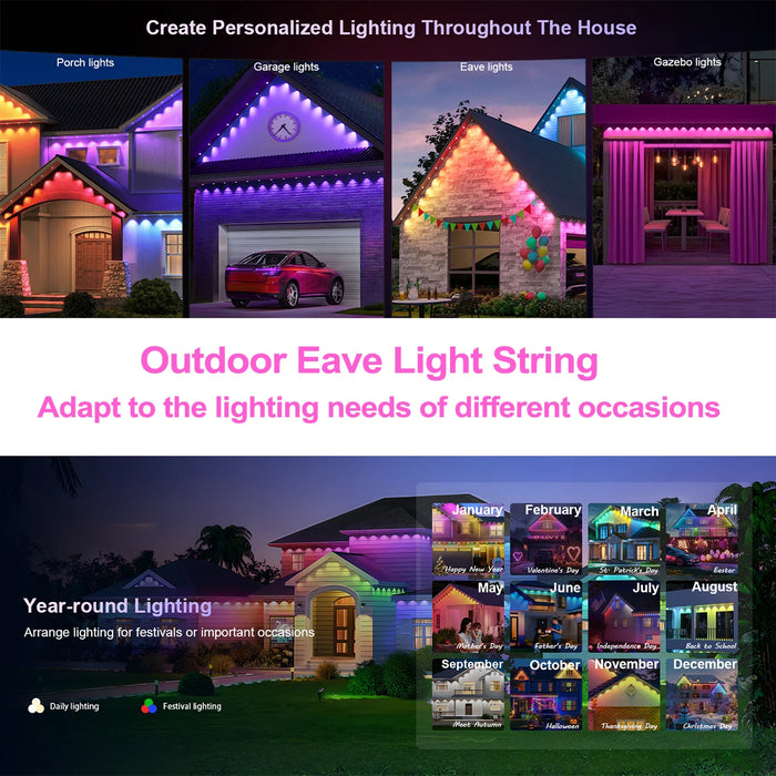 Phantom Beads RGBIC – 16 Million Colours Outdoor LED Lights