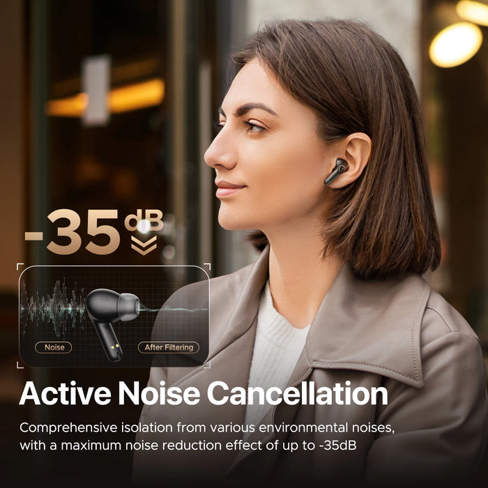 Wireless Earbuds – Deep Bass, Noise Cancelling & Long Battery Life