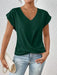 V-Neck Blouse - Casual Elegance for Office & Summer Days - Samanta Factory