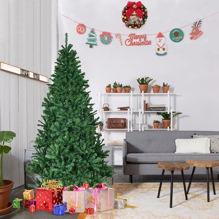 Artificial Christmas Tree – Durable PVC with Metal Stand