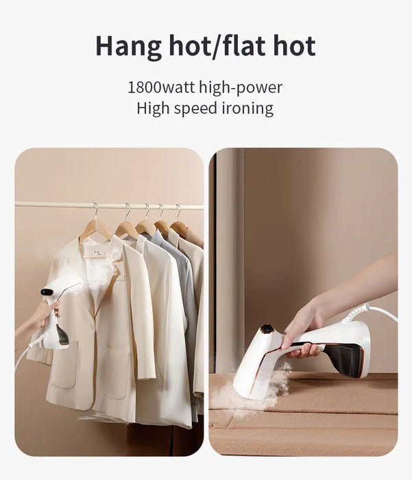 Handheld Steam Brush – 1800W Powerful Garment Steamer Samanta Factory