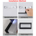 LED Wall Lights – PIR Motion Sensor, Waterproof Outdoor Lamps for Garden & Porch - Samanta Factory