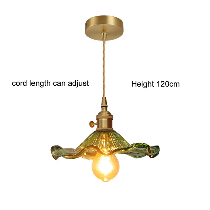 Art Deco Copper Pendant Light – Elegant Ceiling Lamp for Modern Interiors - Samanta Factory