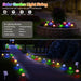 Decorative Solar-Powered LED Pathway Lights with 8 Modes and Bubble Ball Design - Samanta Factory