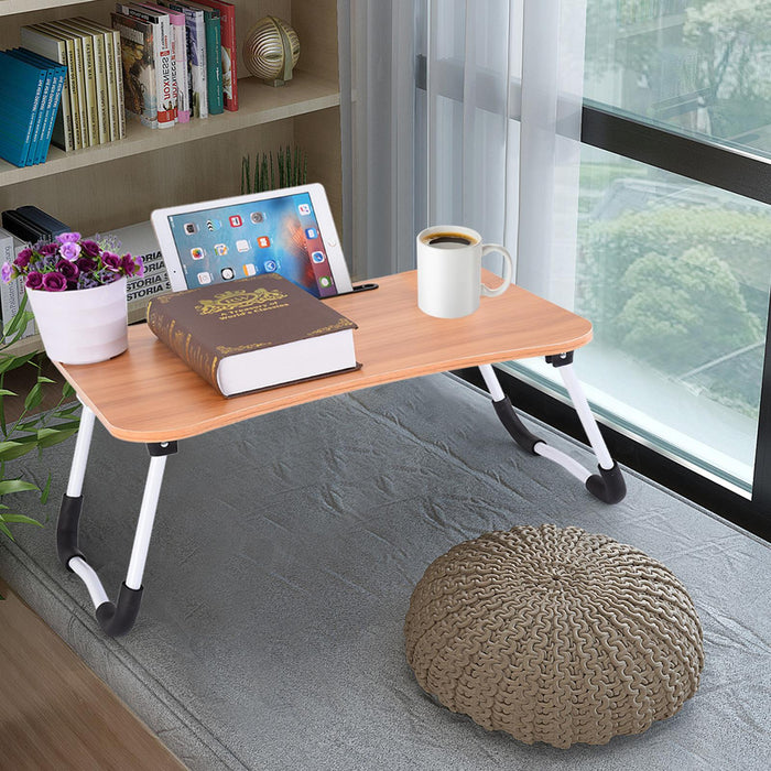 Laptop Bed Table – Foldable, Non-Slip & Portable Desk for Work, Study & Relaxation
