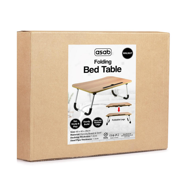 Laptop Bed Table – Foldable, Non-Slip & Portable Desk for Work, Study & Relaxation