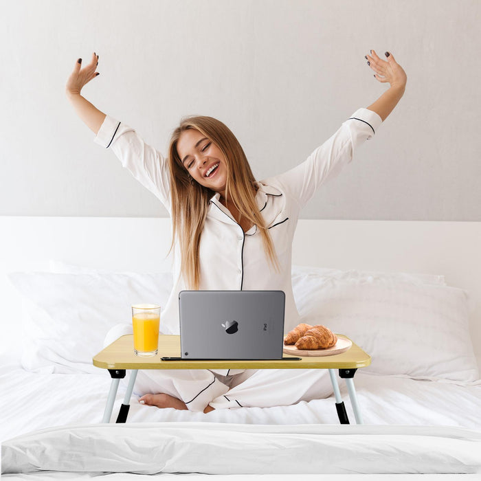 Laptop Bed Table – Foldable, Non-Slip & Portable Desk for Work, Study & Relaxation
