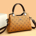 High-Quality PU Leather Handbag for Women – Animal Print Casual Tote, Versatile Fashion Bag - Samanta Factory