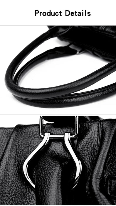 Luxury Casual Tote Bag for Women – High-Quality Soft Leather Designer Handbag & Purse - Samanta Factory