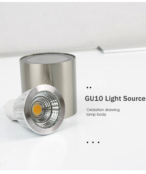 Stainless Steel LED Wall Light – IP65 Waterproof GU10 Up Down Outdoor Sconce SF