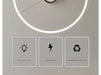 Modern LED Pendant Light – Adjustable Brightness & Color with Remote Control - Samanta Factory