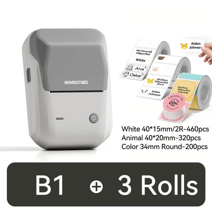 Thermal Label Maker – Bluetooth Portable Printing Samanta Factory