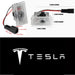 Tesla 2Pcs Car Door Projector Welcome Lights Accessories For Tesla Model 3 S X Y Cybertruck Roadster SpaceX Car Accessories - Samanta Factory