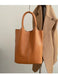 Bucket Bag – Soft Versatile Leather Shoulder Handbag for Women - Samanta Factory