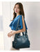 Soft Leather Handbag for Women – Luxury Designer Shoulder Tote, Large Capacity Purse - Samanta Factory