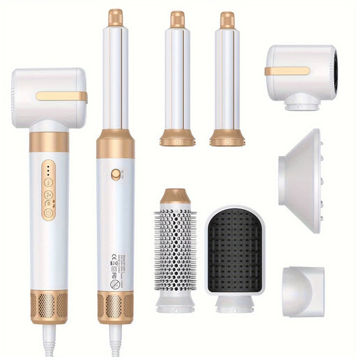 3-Speed Hair Dryer Brush with ION Technology and Anti-Scald Safety Features